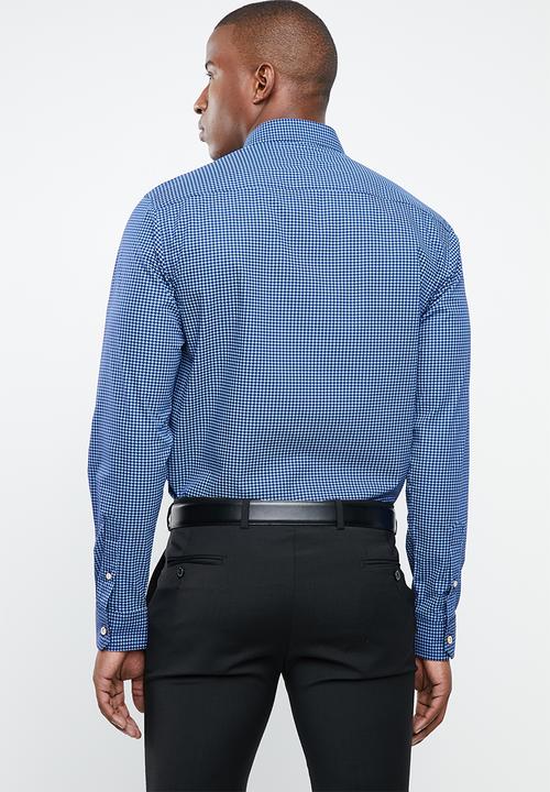 Pringle of Scotland - Norwell styled fit shirt - navy