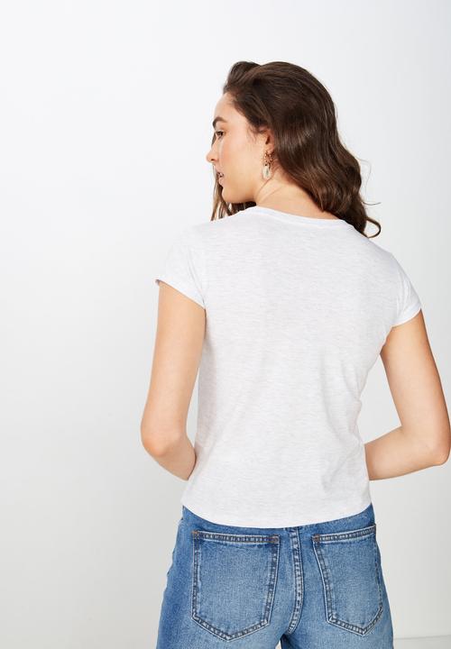 Cotton On - Essential art T-shirt - grey 