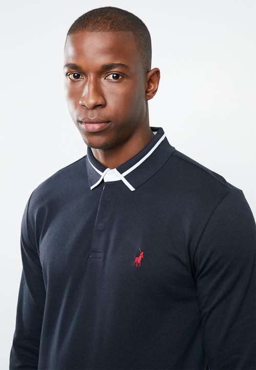 POLO - Tipped golfer - navy