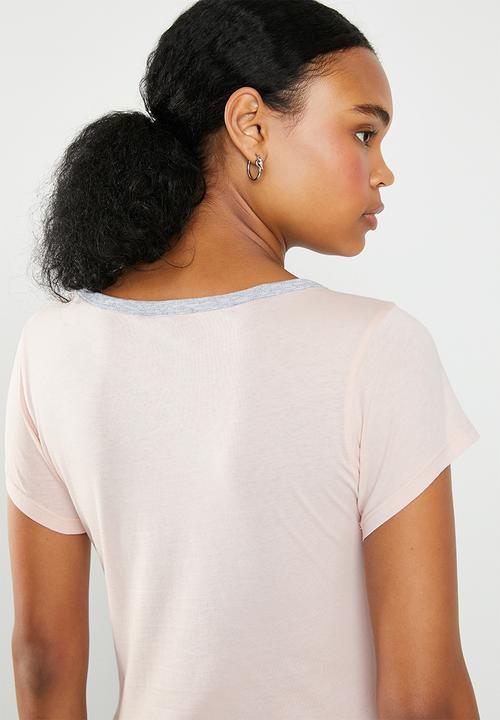 G-STAR - Civita slim short sleeved tee - pink 