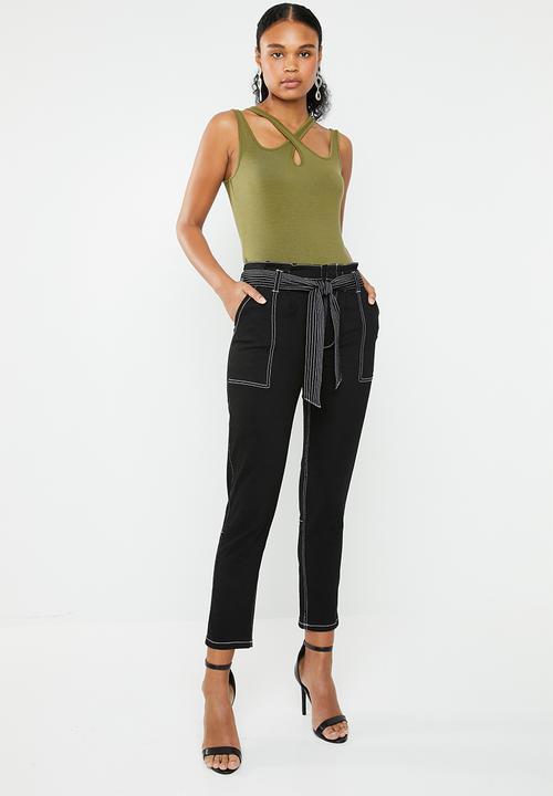 GUESS - Guess koko top - khaki 