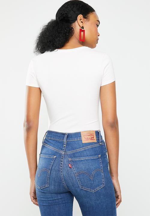 GUESS - Short sleeve enjoy tee - pink