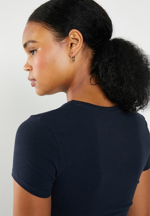GUESS - Short sleeve classics tee - navy