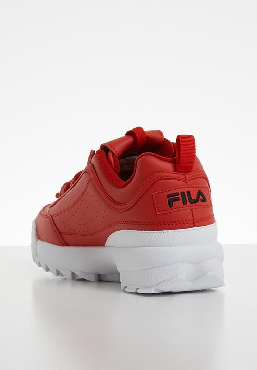 FILA - Disruptor ii premium - red/white/black