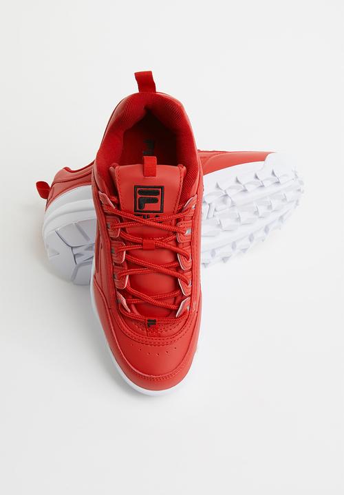 FILA - Disruptor ii premium - red/white/black