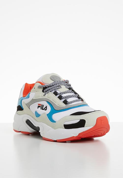 FILA - Luminance - white/atomic blue/red orange