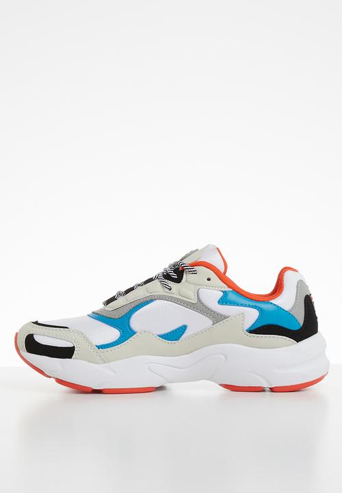 FILA - Luminance - white/atomic blue/red orange