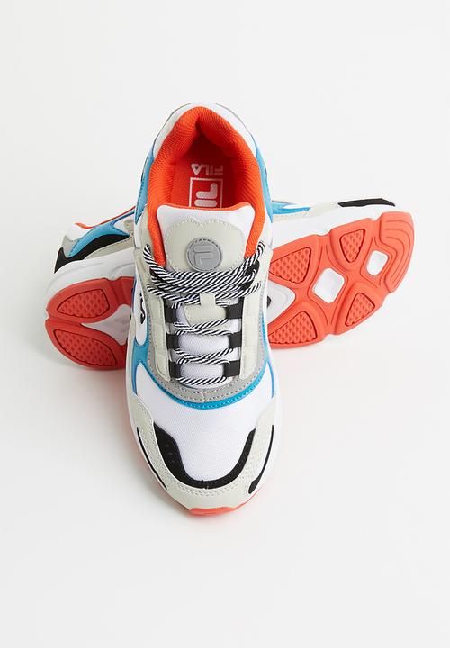 FILA - Luminance - white/atomic blue/red orange