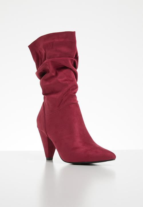 Miss Black - Ratu boot - burgundy