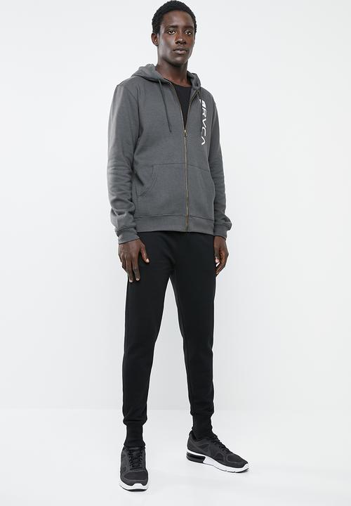 RVCA - Cage hoodie - charcoal