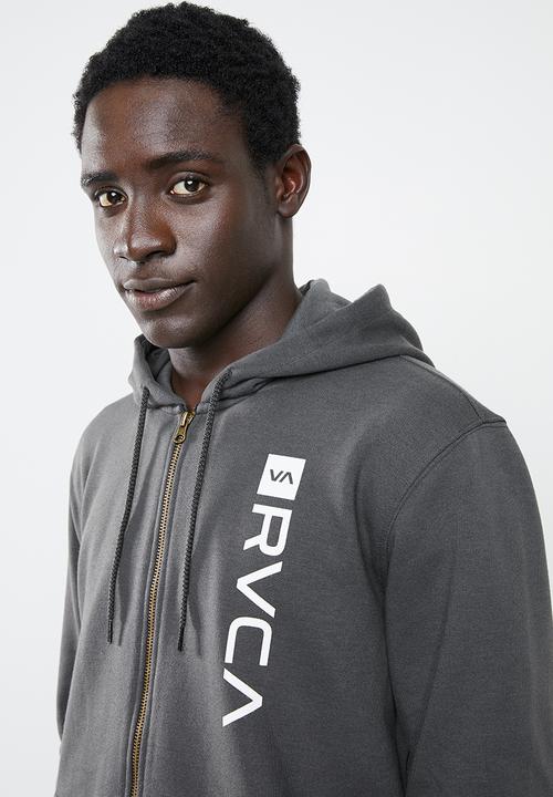 RVCA - Cage hoodie - charcoal