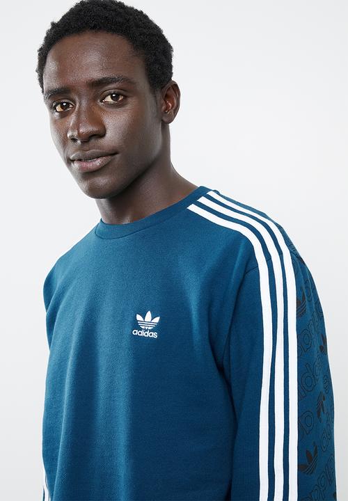adidas Originals - Mono crew sweater - blue 