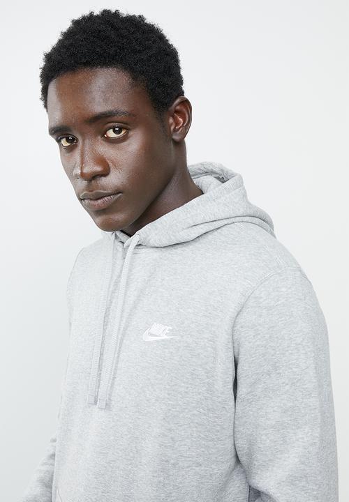 Nike - Club hoodie po bb - dark grey 