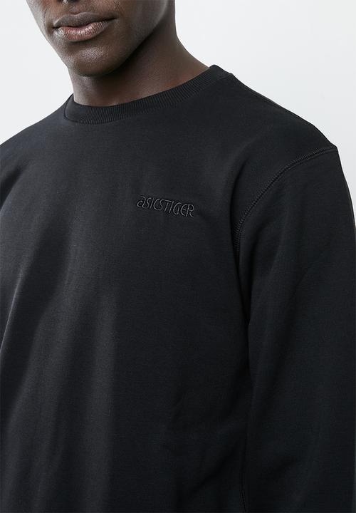 Asics Tiger - Op crew sweater - black