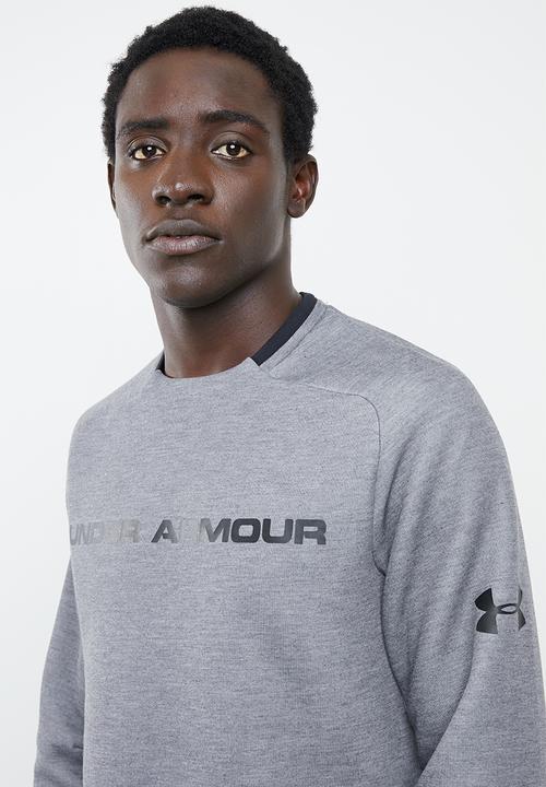 Under Armour - Move light graphic crew sweater - grey