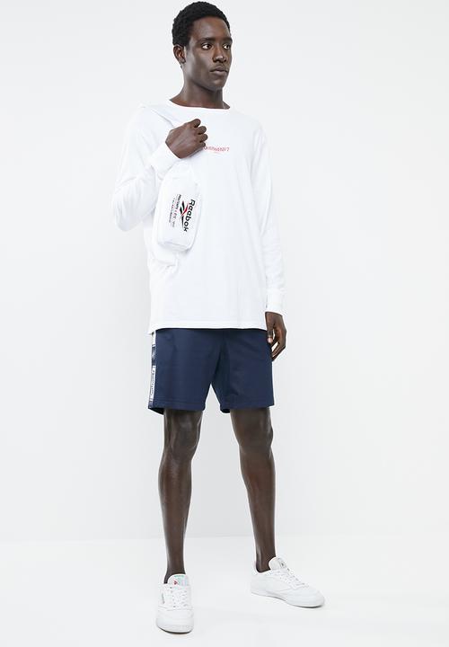 Reebok Classic - Classic taped trackshort - navy