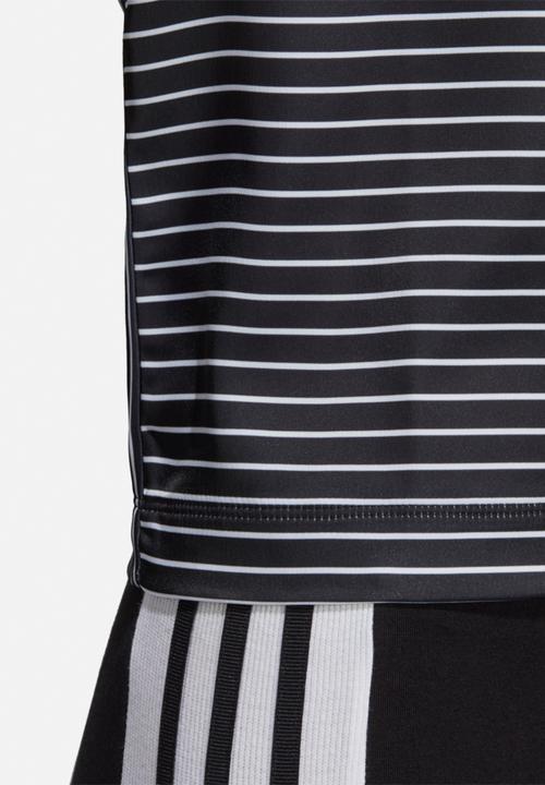 adidas Originals - 3 stripes tee - black & white