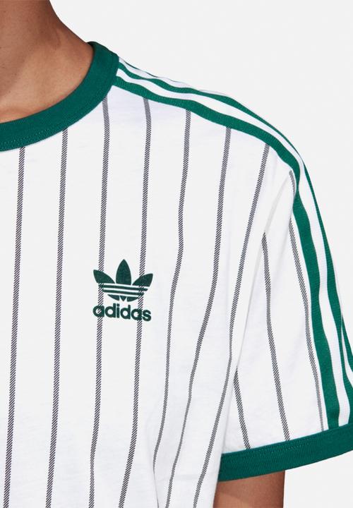 adidas Originals - Boyfriend tee - white & green