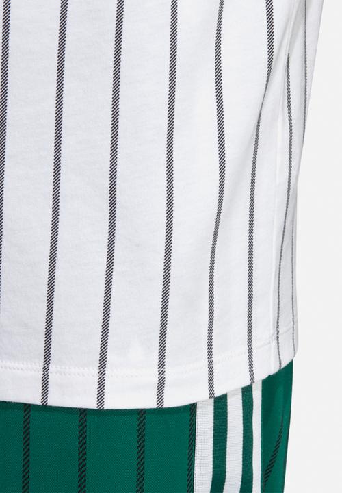 adidas Originals - Boyfriend tee - white & green