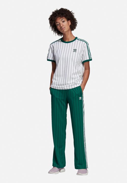 adidas Originals - Boyfriend tee - white & green