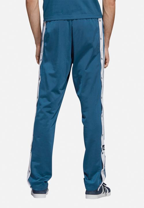 adidas Originals - Snap pants - blue & white