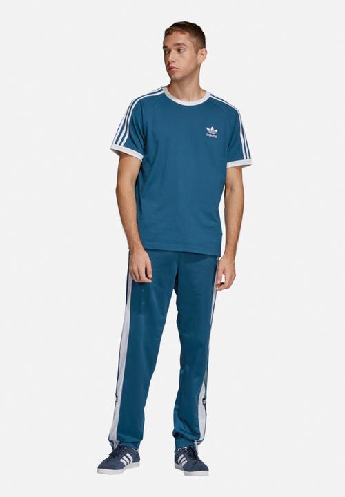 adidas Originals - Snap pants - blue & white