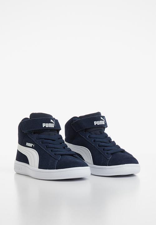PUMA - Puma smash v2 mid v ps - peacoat/white