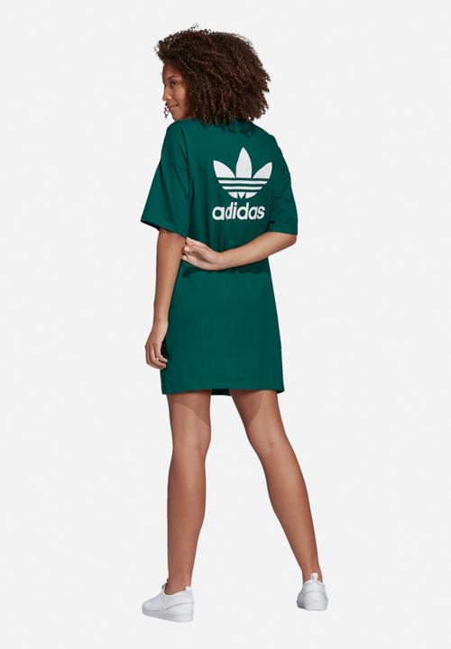 adidas Originals - Boyfriend tee dress - green