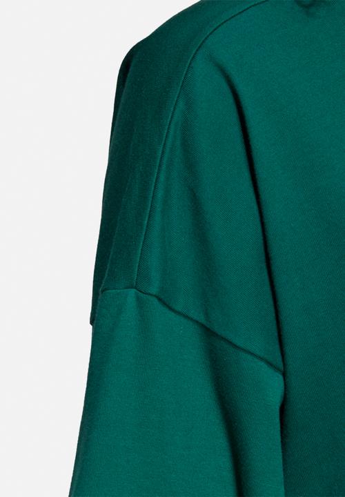 adidas Originals - Boyfriend tee dress - green