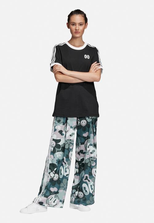 adidas Originals - Wide leg track pants - green