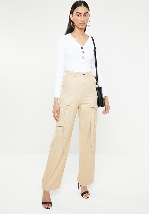 Missguided - Utility trouser - neutral
