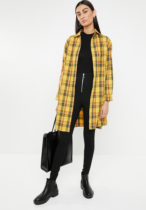 Superbalist - Premium stretch mid rise tregging with zip - black 