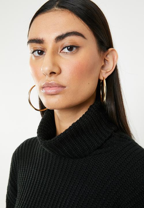 Superbalist - Balloon sleeve pull over - black