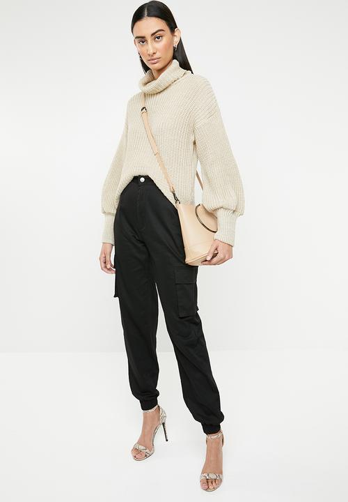 Superbalist - Balloon sleeve pull over - neutral