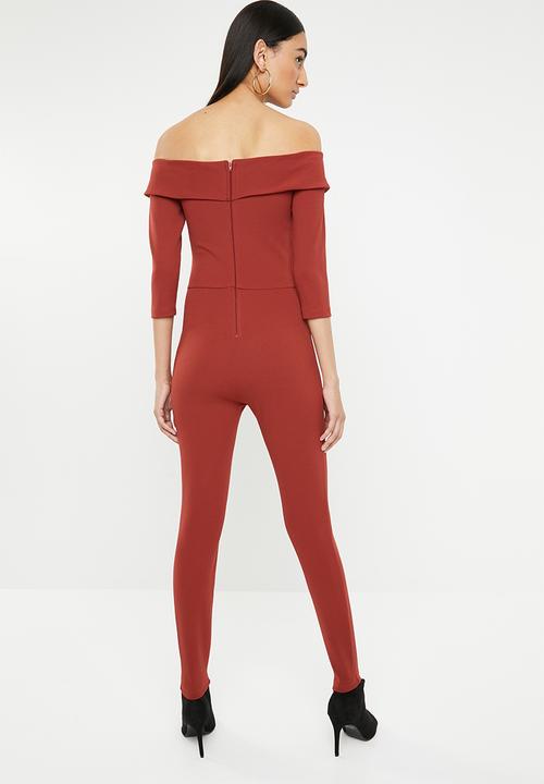 SISSY BOY - For the record jumpsuit - rust