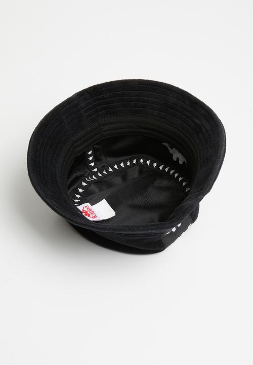 KAPPA - Velour sporty hat - black