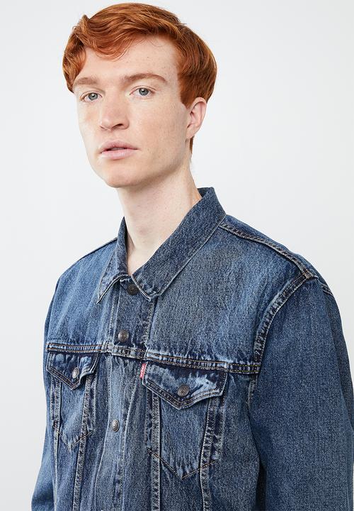 Levi’s® - Unbasic bomber trucker second base - blue