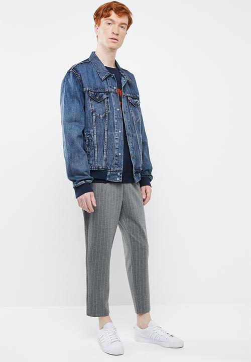 Levi’s® - Unbasic bomber trucker second base - blue