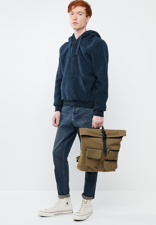 Brave Soul - Daim sweatshirt - navy