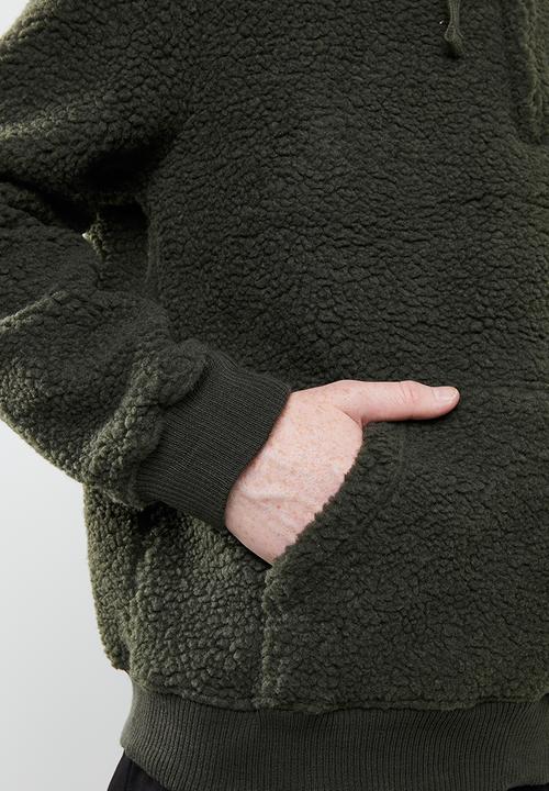 Brave Soul - Daim sweatshirt - khaki