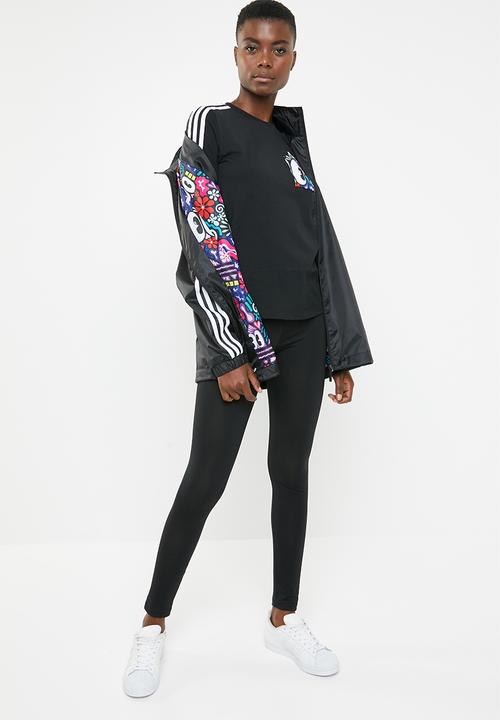 adidas Originals - Windbreak tracktop - black & white