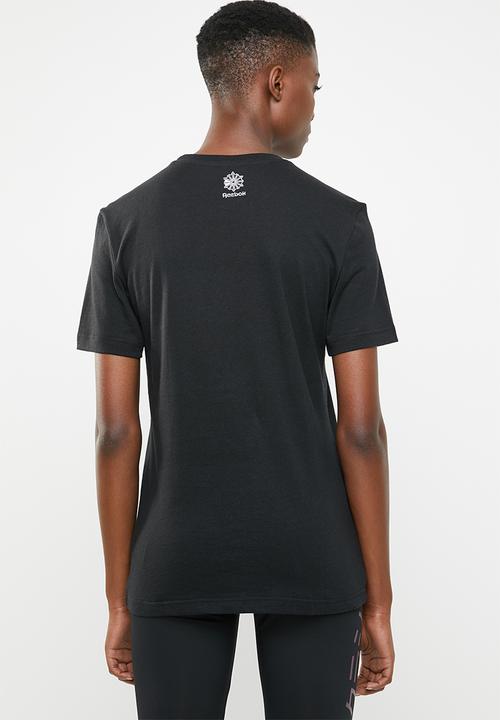 Reebok Classic - Classic graphic tee - black