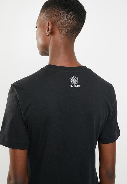 Reebok Classic - Classic graphic tee - black