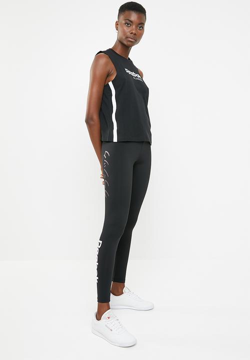 Reebok Classic - Classic reebok tank - black & white