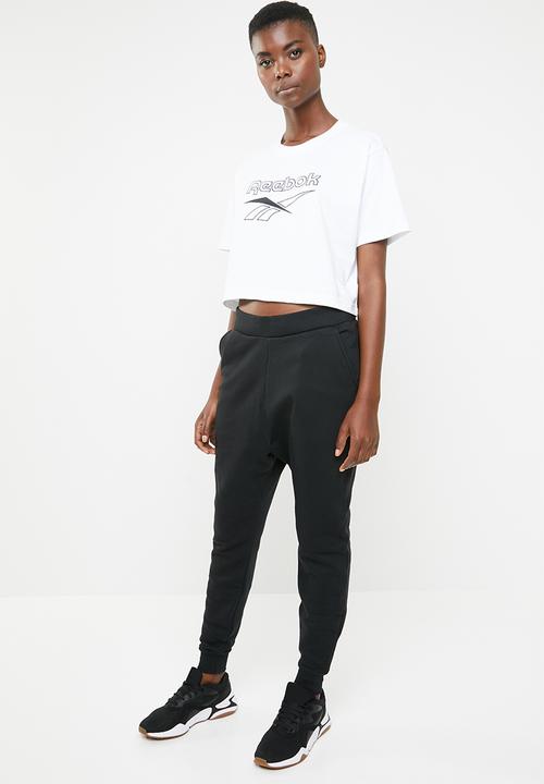 Reebok Classic - Classic crop tee - white