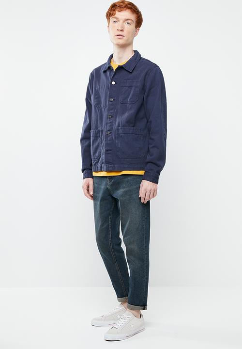Superbalist - Overdyed worker jacket - navy