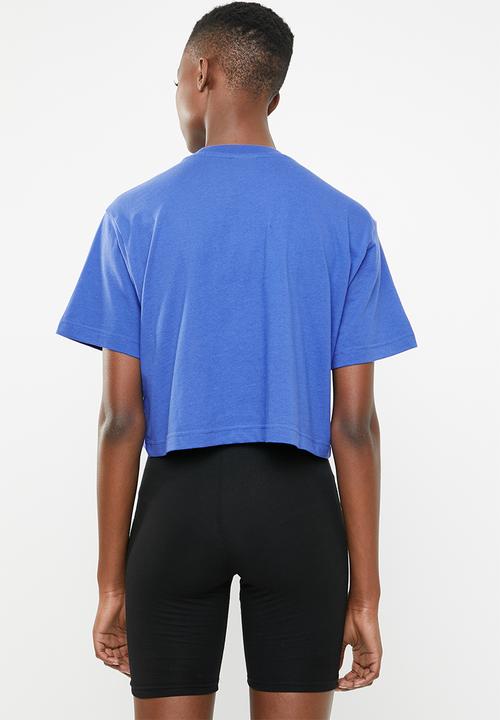 Reebok - Classic crop tee - blue