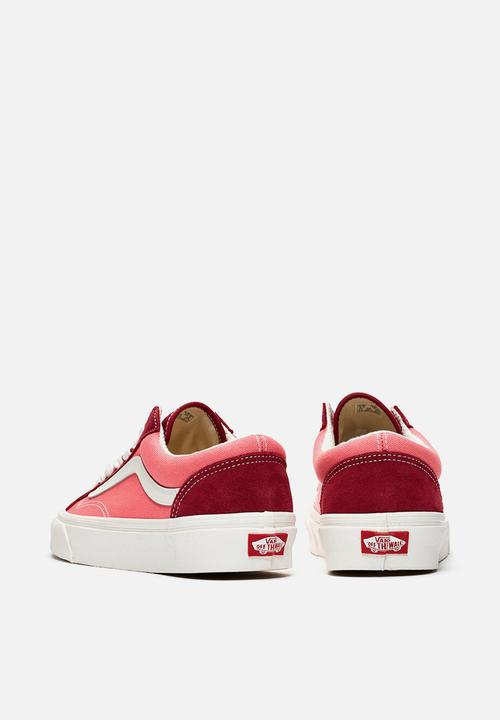 Vans - UA style 36 - (vintage sport) - rumba red & blanc de blanc