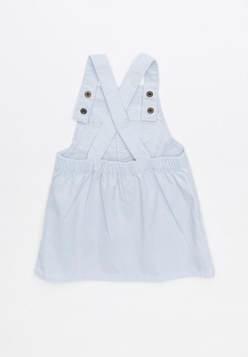 Cotton On - Sophie pinafore dress - blue