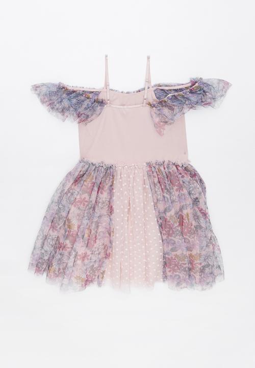 Cotton On - Iris tulle dress - dusty pink
